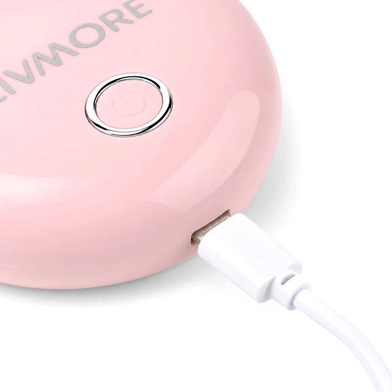LIVMORE - 2 in 1 Shaver mit 316L Edelstahl Klinge, Aufladbar, 500 mah, Weiß