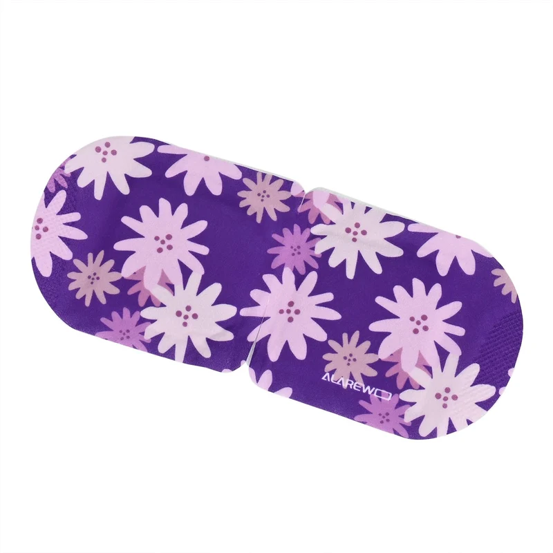 Lavendel-Dampf-Augenmasken, 10er-Pack - Selbstwärmend, entspannend mit Lavendelduft, lindert Trockenheit und Augenringe. Größe 18 x 8 cm