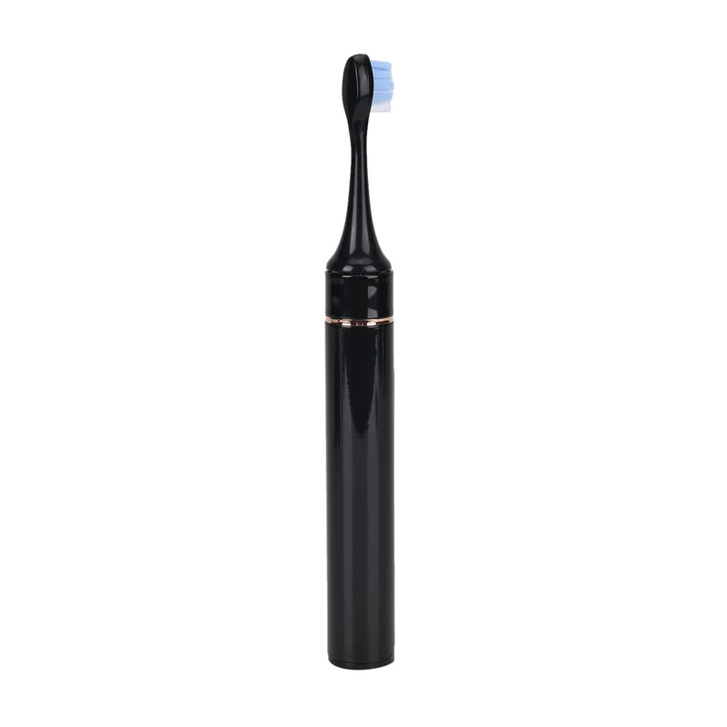 BEAUTECH - Zahnbürste mit rotem und blauem therapeutischem LED-Licht, 5 Modi, 4 zusätzliche Köpfe (2 rot & 2 blaues Licht), Reiseetui, 38000 rpm, weiß