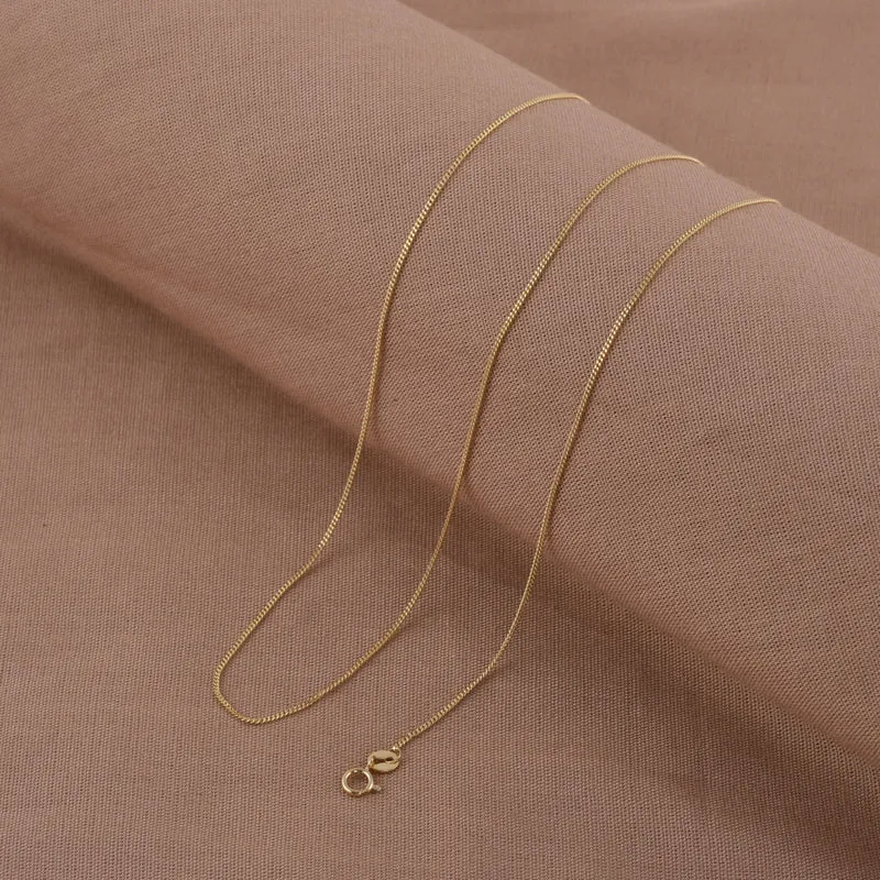 ILIANA - Kandare-Kette, ca. 50 cm, 750 Gelbgold