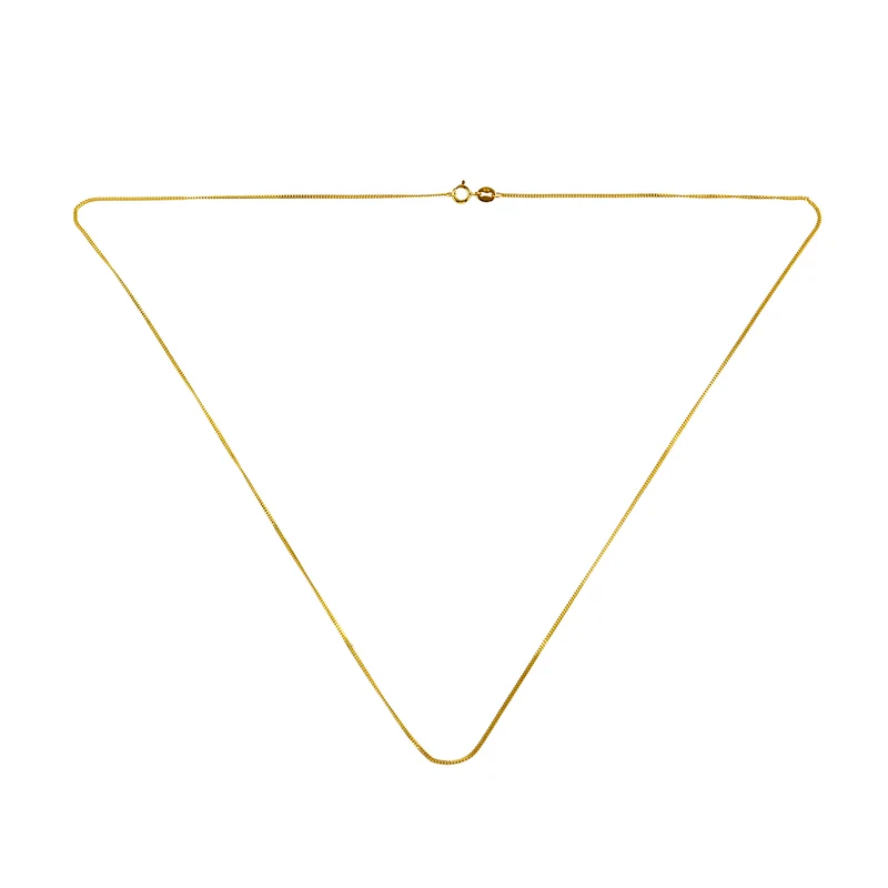 ILIANA - Kandare-Kette, ca. 50 cm, 750 Gelbgold