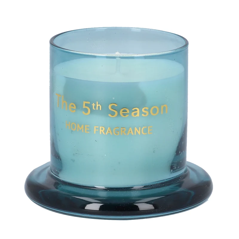 The 5th Season: Duftkerze Becher mit Glasdeckel