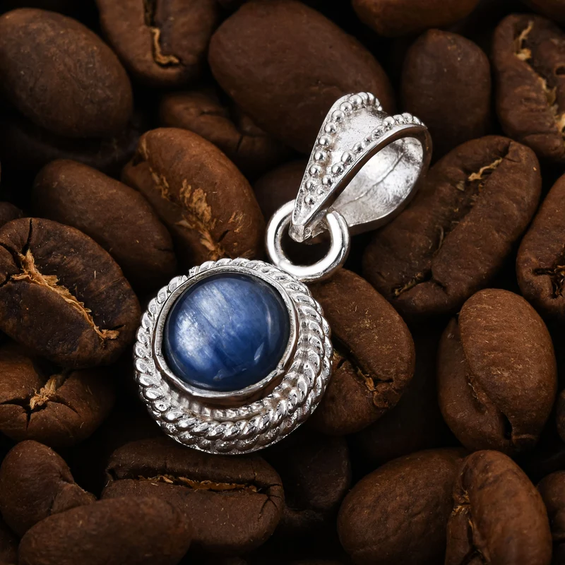 Royal Bali Kollektion - Kyanit Anhänger, 925 Silber ca. 4,60 ct