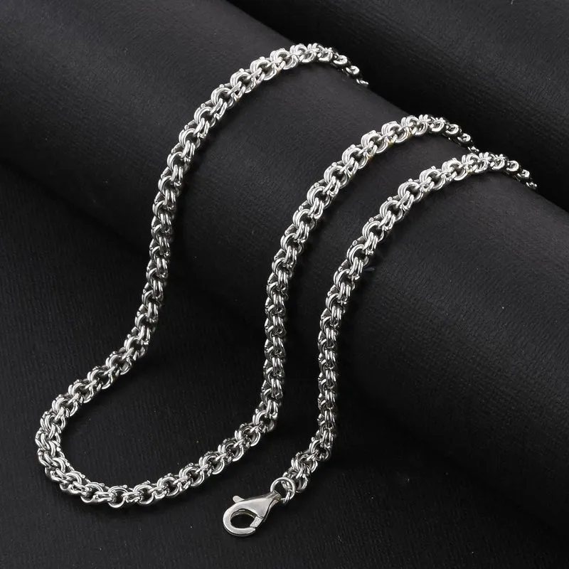 Royal Bali - 925 Silber Halskette, ca. 50 cm, ca. 35,00g