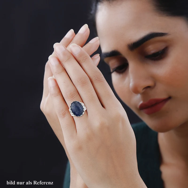 Royal Bali - Kyanit Ring 925 Silber ca. 15.50 ct