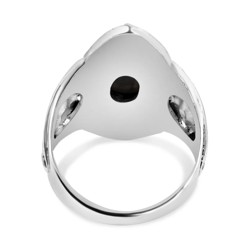 Labradorit Ring 925 Silber ca. 2.00 ct