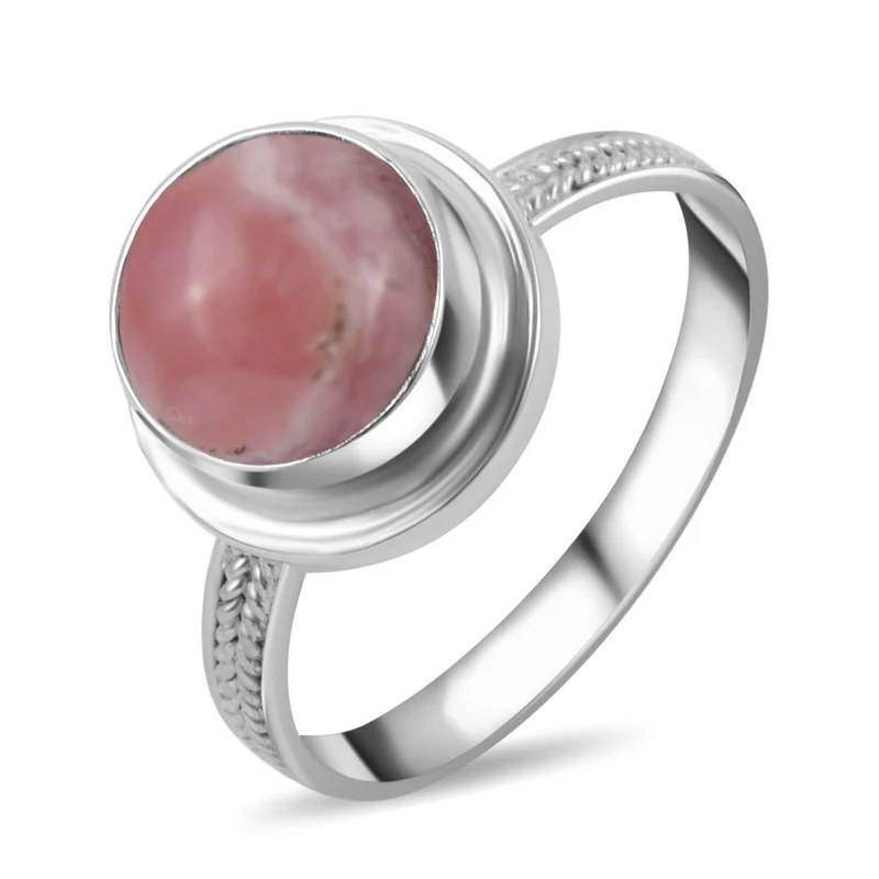 Royal Bali - Rhodochrosit Ring 925 Silber ca. 3.54 ct