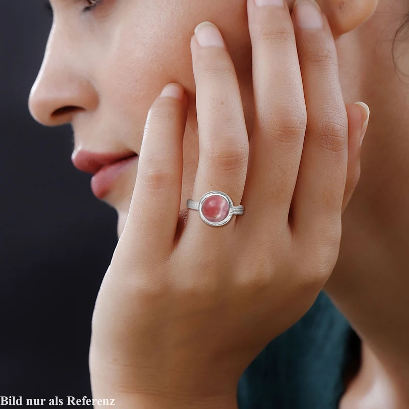 Royal Bali - Rhodochrosit Ring 925 Silber ca. 3.54 ct