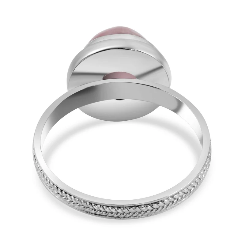 Royal Bali - Rhodochrosit Ring 925 Silber ca. 3.54 ct