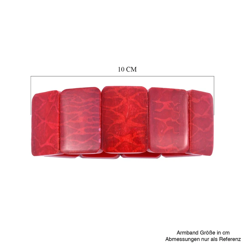 Royal Bali - Koralle flexibles Armband, 18 cm