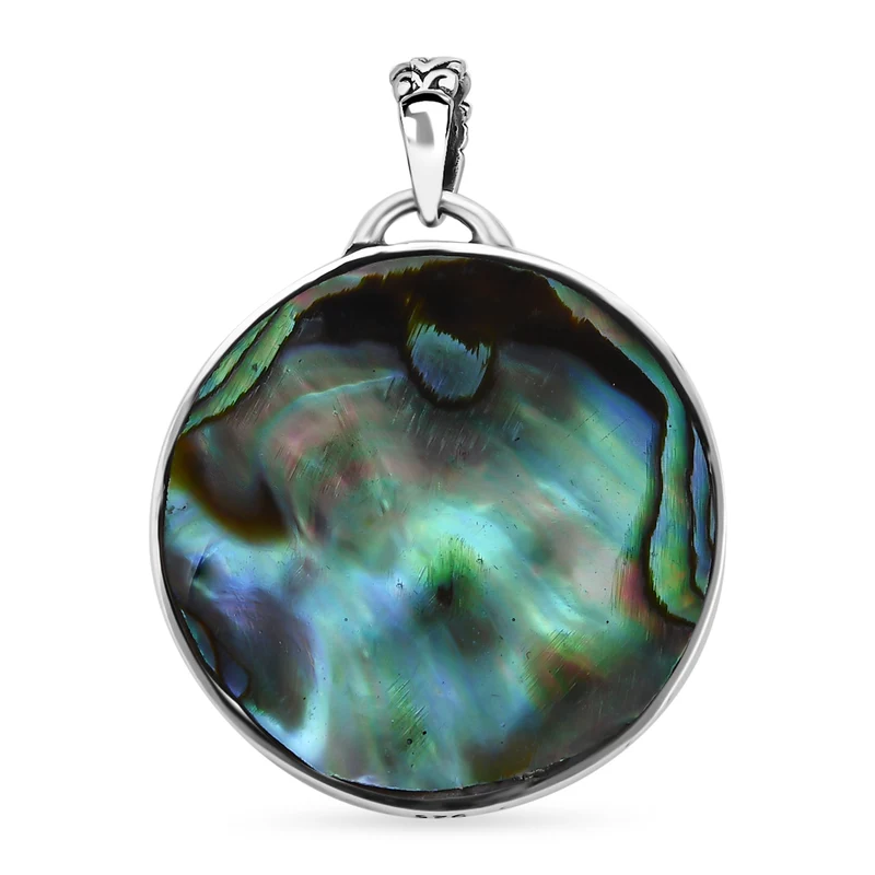 Royal Bali - Abalone Muschel Anhänger 925 Silber