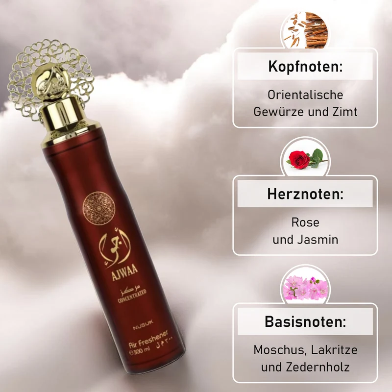 Nusuk Air Freshener Bareeq Al Khaleej 300 ml