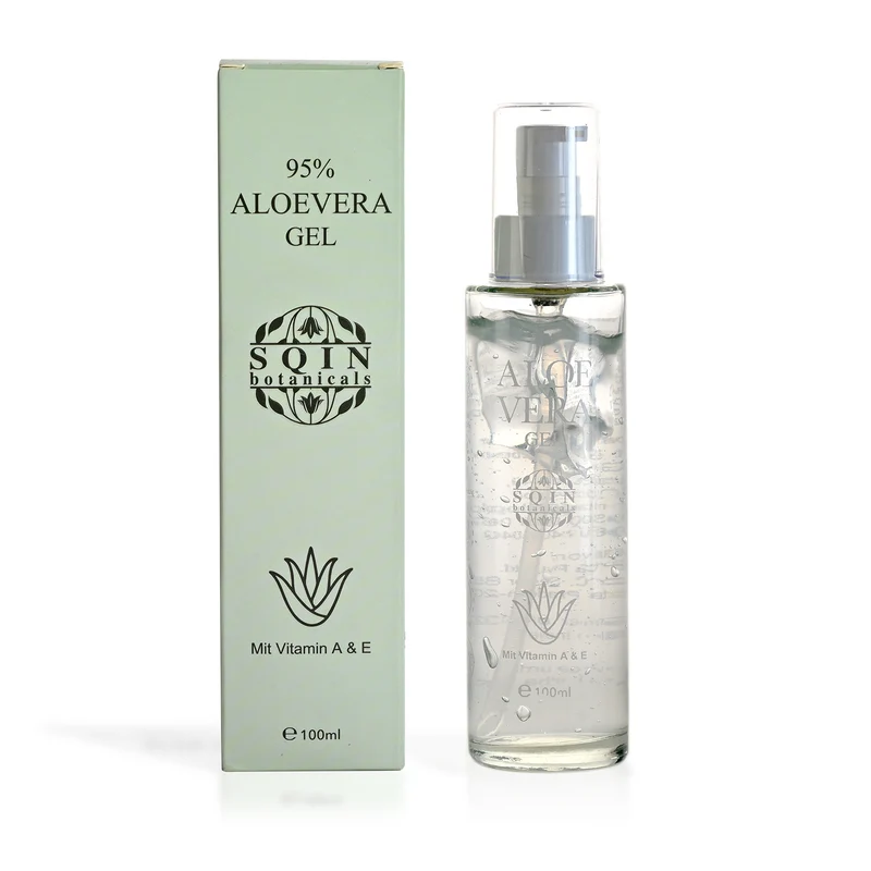 SQIN Botanicals Aloe-Vera-Gel mit Vitamin A und E, 100ml