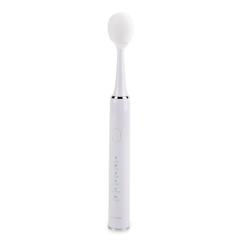 USB charging frequency sonic electric toothbrush - black Size: 24.5*2.5cm Weight: 116g Material: ABS 3.7V 14500 lithium battery 500MA 2.5W Maximu