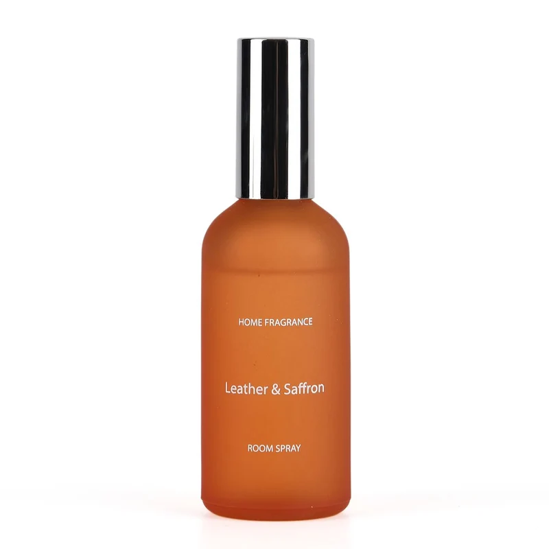 LIVMORE Home Fragrance Kollektion - Raumspray, Leder-Safran, 100ml, Orange