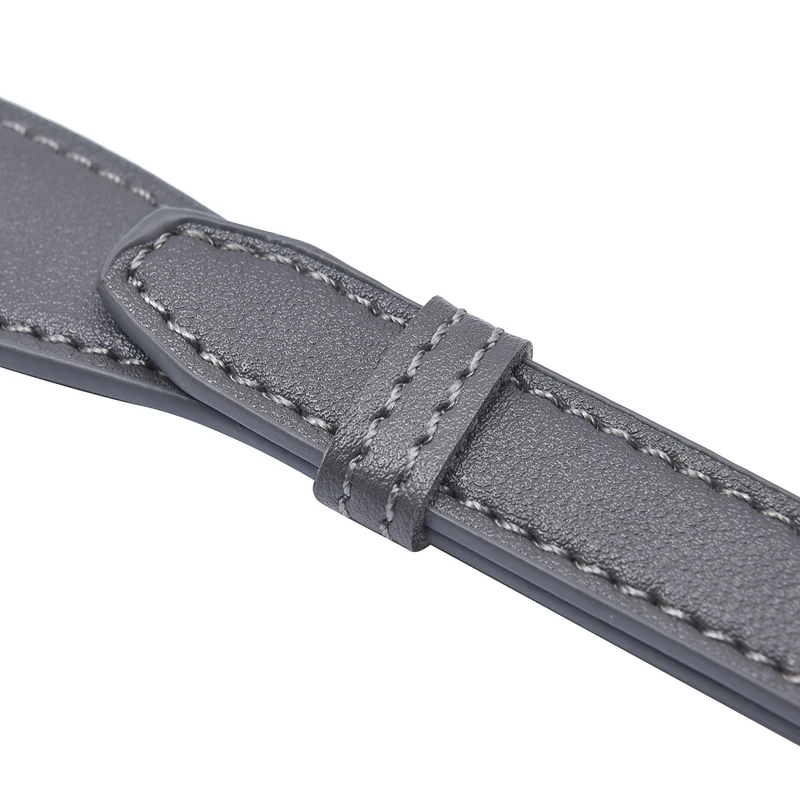 PU Handtaschen-Riemen, 100x3 cm, Grau