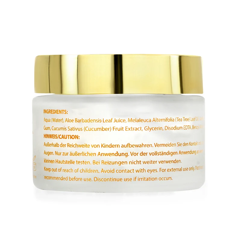 SQIN Botanicals - Aloe Vera Gel Set 225 ml mit Labradorit Gua Sha