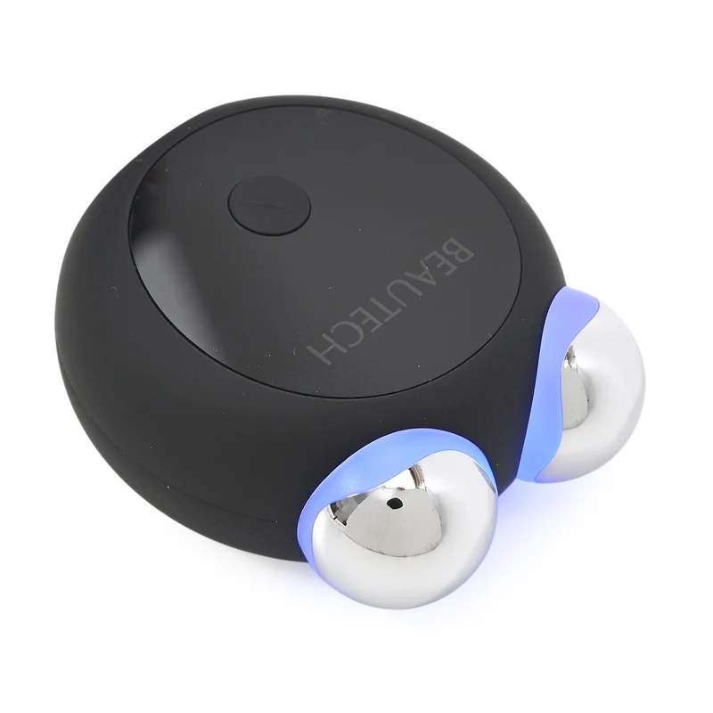 BEAUTECH - Mini-Gesichtsmassager, EMS-Technologie, PC-Material, 27.7x47x177 mm, Weiß Matt