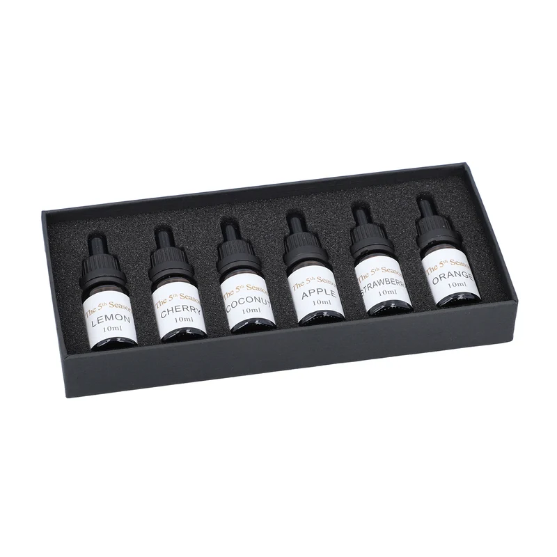 The 5th Season - 6er-Set ätherische Öle in Geschenkbox, Früchte Set