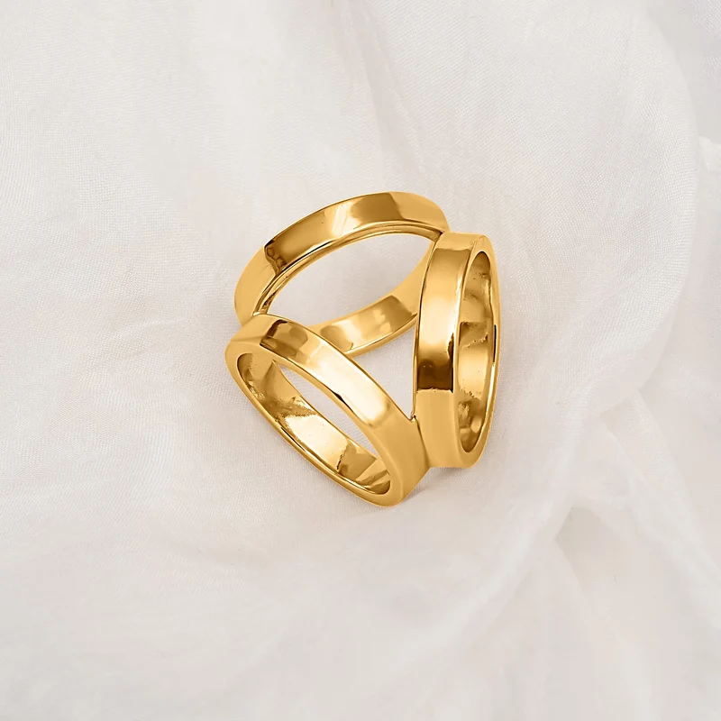 The 5th Season - kunstvoller Schalring, gold