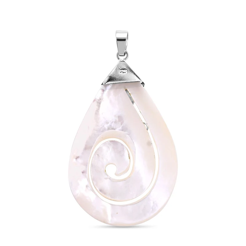 Royal Bali - Perlmutt Anhänger 925 Silber