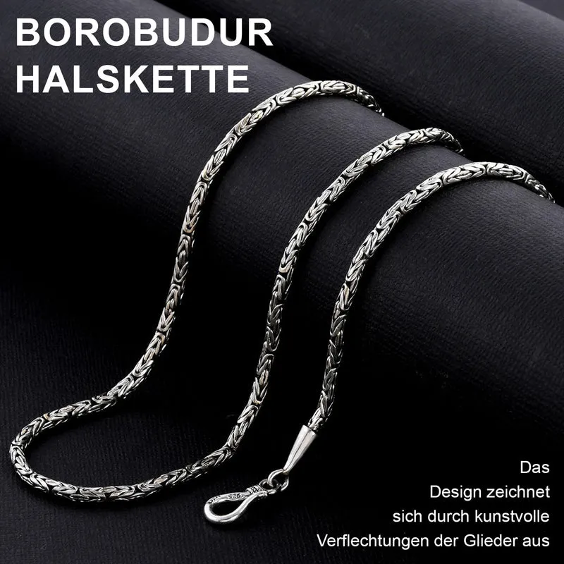 Royal Bali - Borobudur, 925 Silber Halskette ca. 60 cm ca. 25,67g