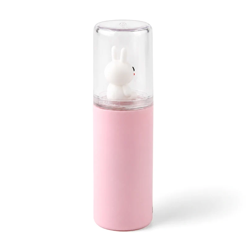 LIVMORE Nano-Gesichtssprüher für erfrischende Feuchtigkeit, wiederaufladbar, 30ml, Grün