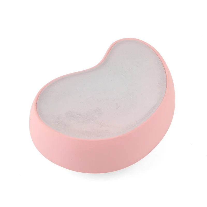 LIVMORE Nano-Kristall-Haarentferner mit Nano-Glas, Soft-Touch ABS-Gehäuse, 10x7x3,5cm, Blau