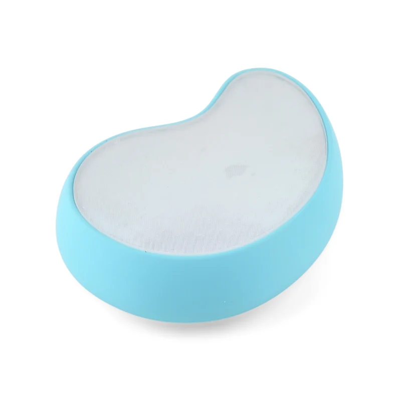 LIVMORE Nano-Kristall-Haarentferner mit Nano-Glas, Soft-Touch ABS-Gehäuse, 10x7x3,5cm, Blau