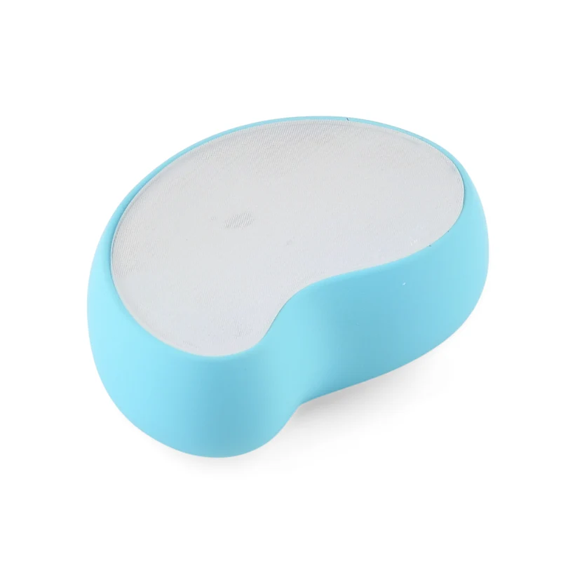 LIVMORE Nano-Kristall-Haarentferner mit Nano-Glas, Soft-Touch ABS-Gehäuse, 10x7x3,5cm, Blau