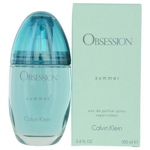 Obsession Summer By Calvin Klein Eau De Parfum Spray 3.4 Oz